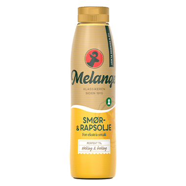 Flytende Melange med smør- og rapsolje