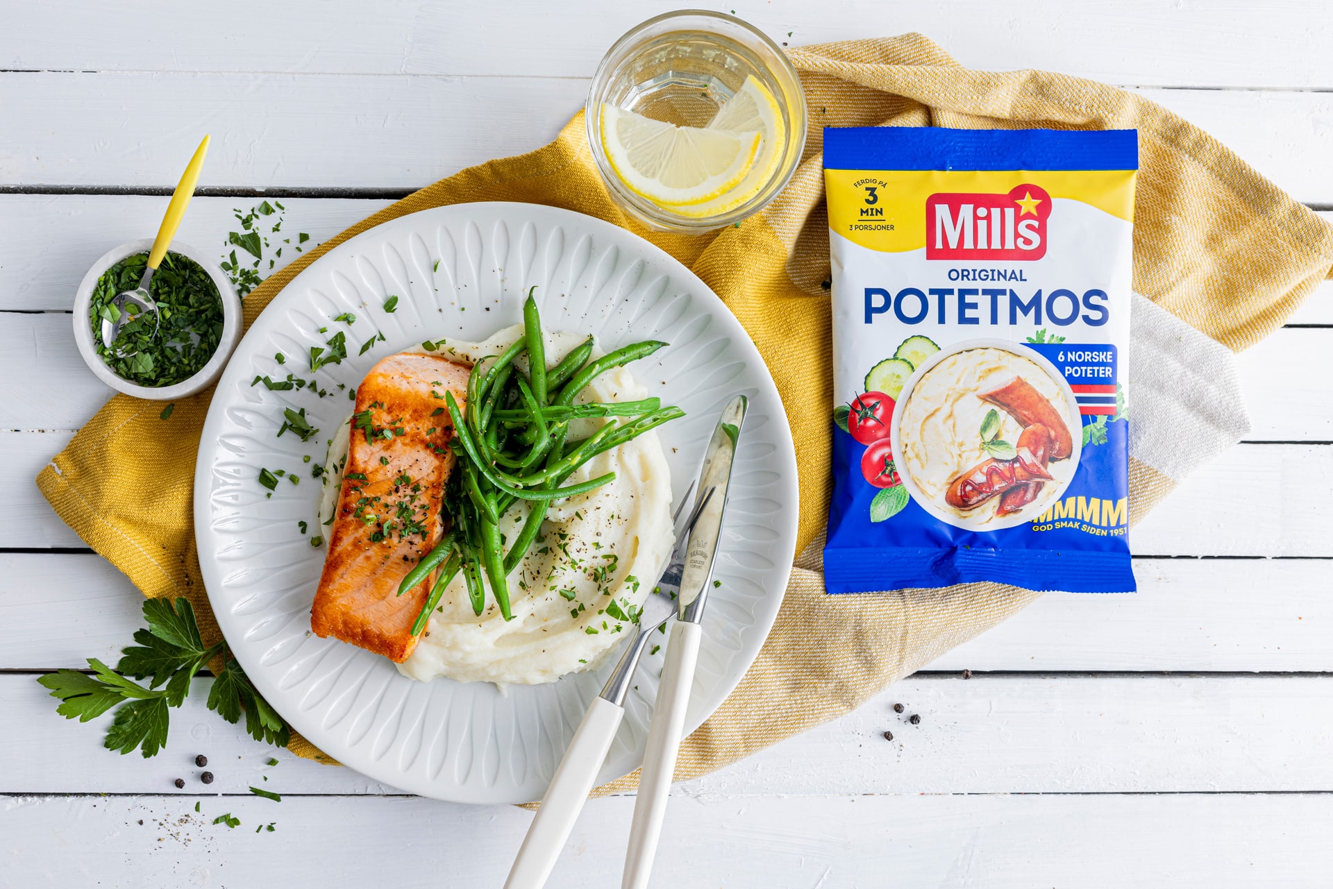Mills Original Potetmos