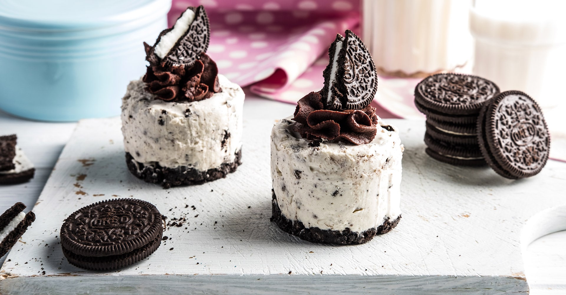 Oreo cupcakes. Foto.