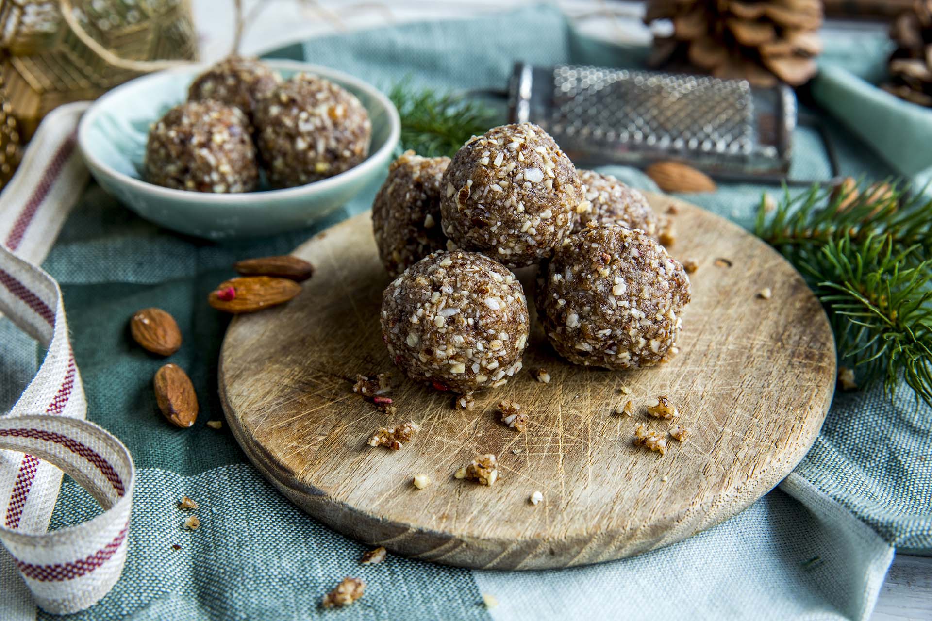 Energikuler med pepperkakesmak