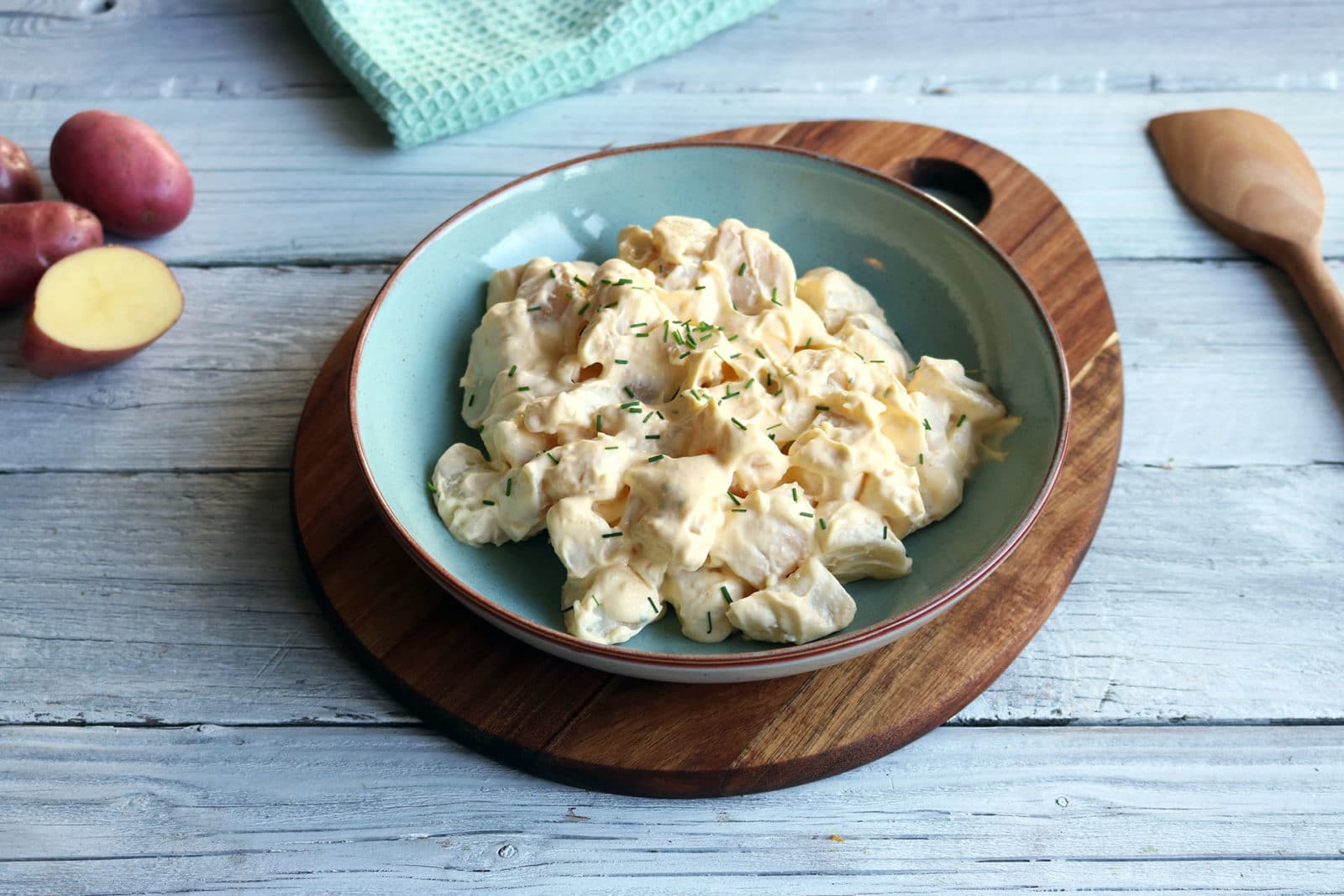 Klassisk hjemmelaget potetsalat