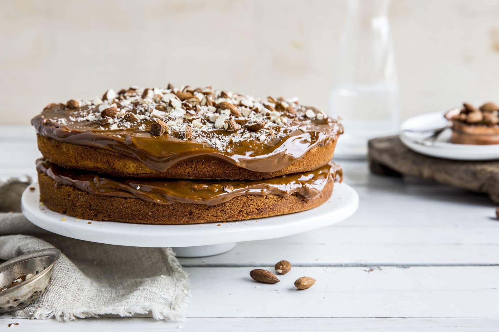 Vaniljekake med dulce de leche