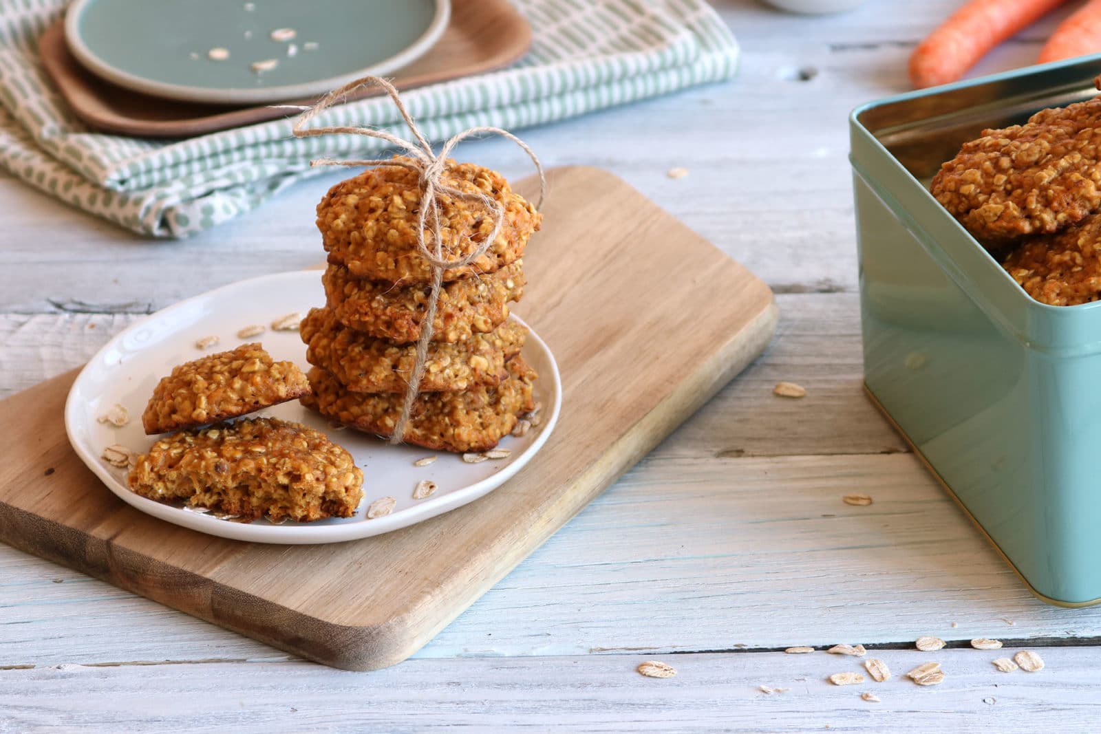 havrekjeks som smaker gulrotkake