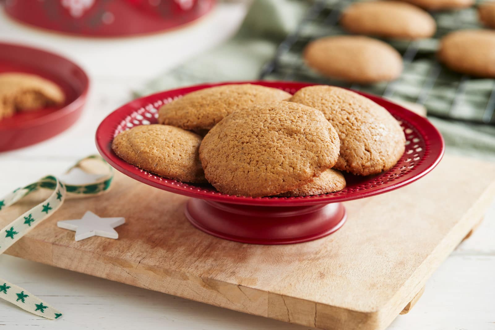 Cookies med pepperkakesmak