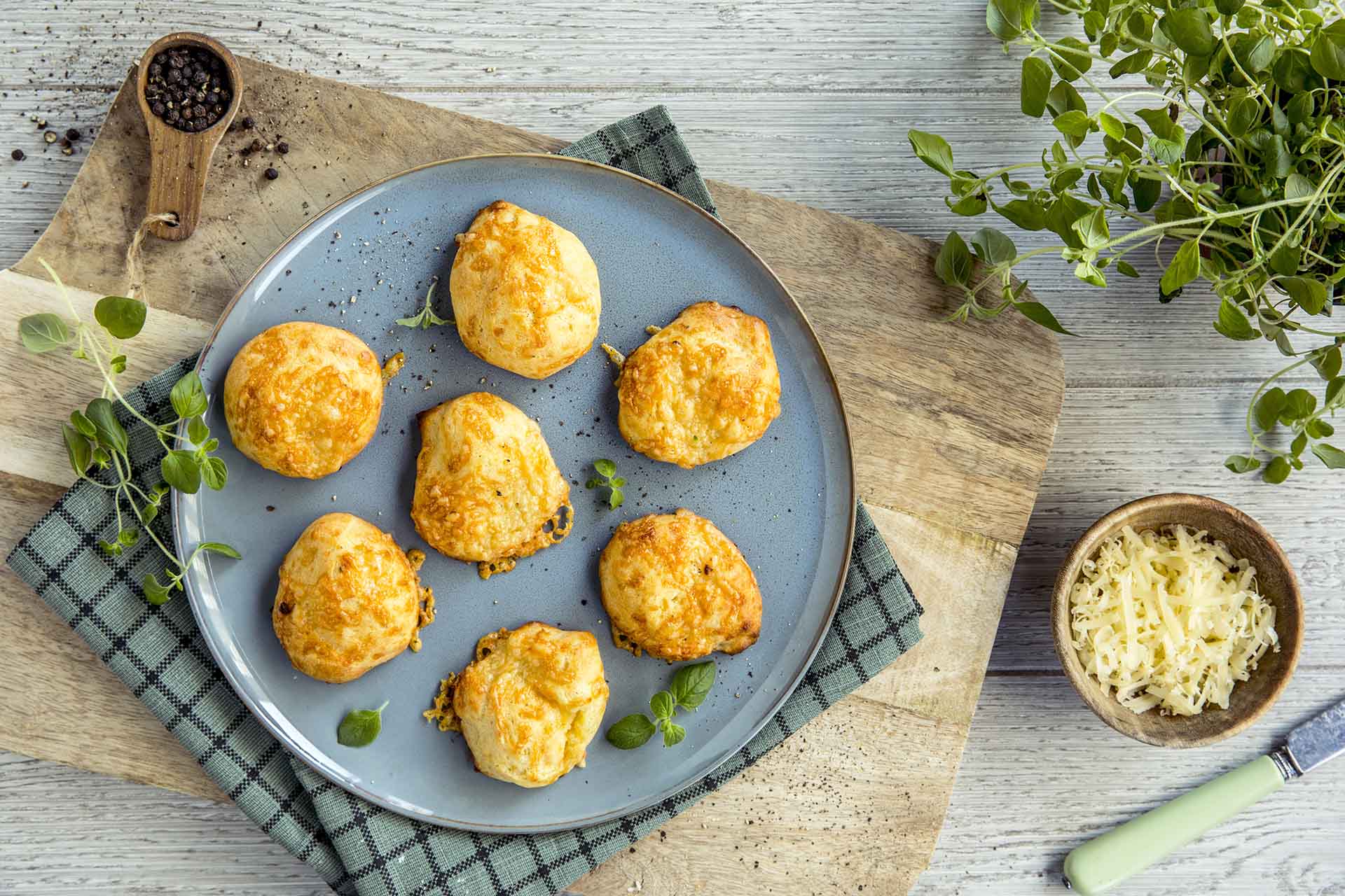 Gougeres – franske ostebakkels