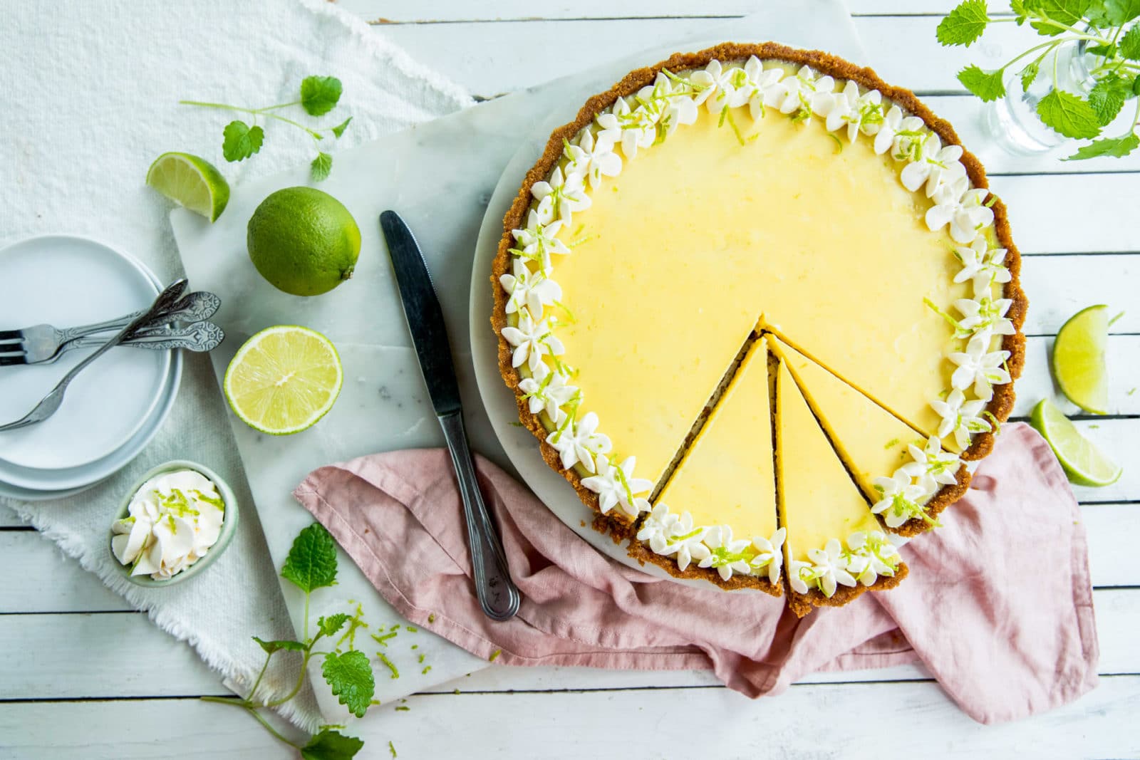 Key lime pie