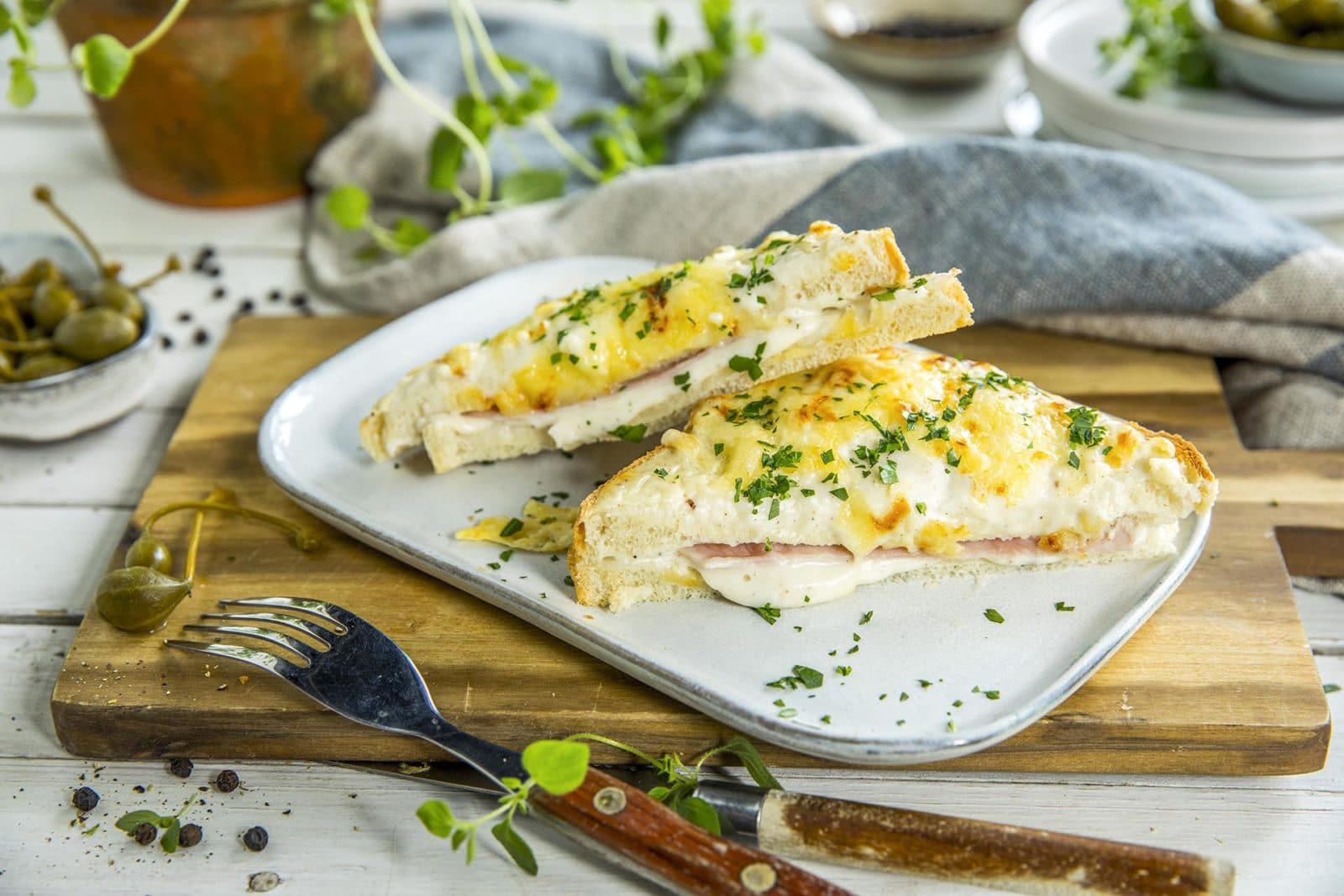 Croque Monsieur – fransk ostesmørbrød