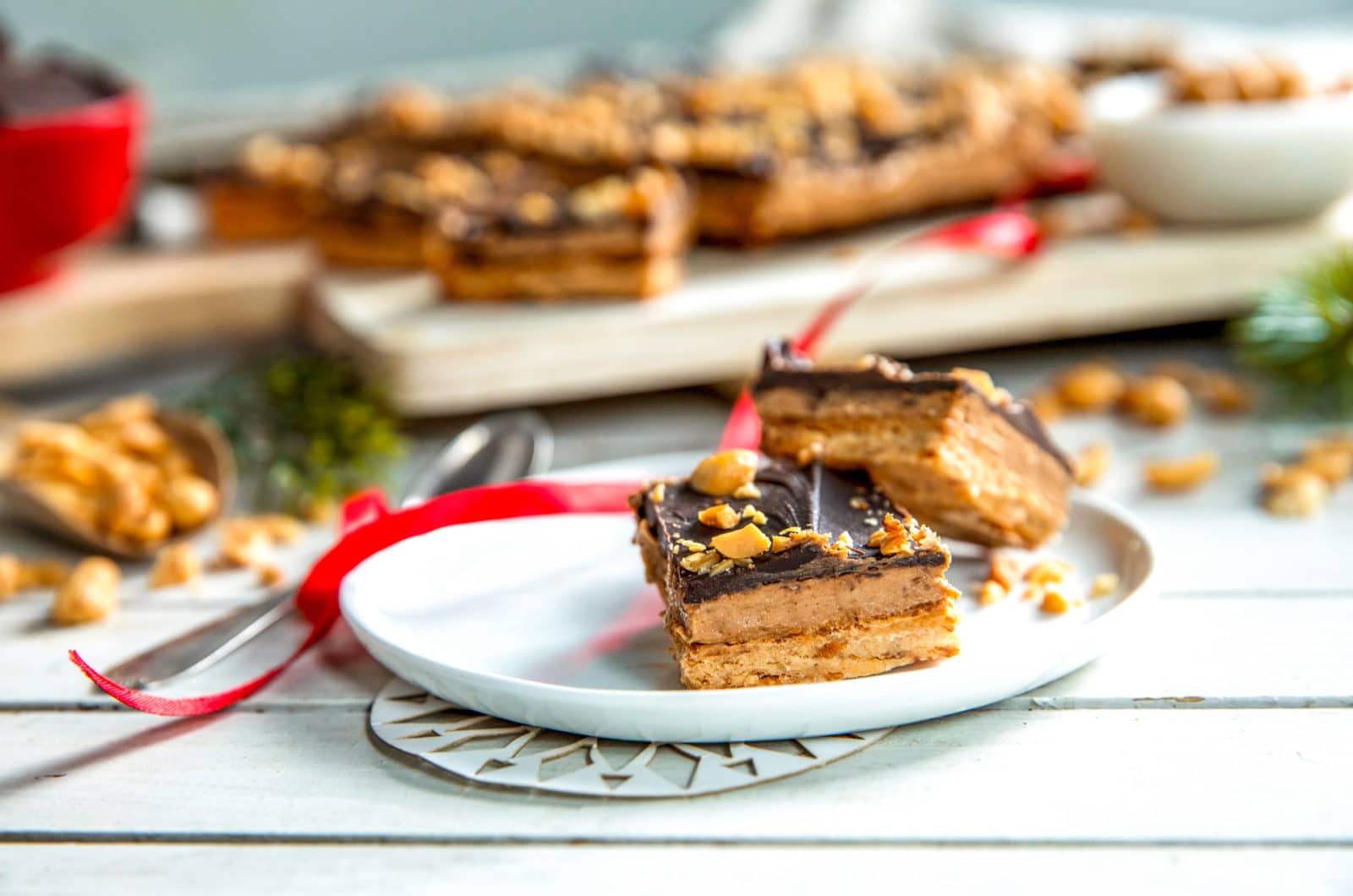 Sarah Bernhard med peanøttsmør