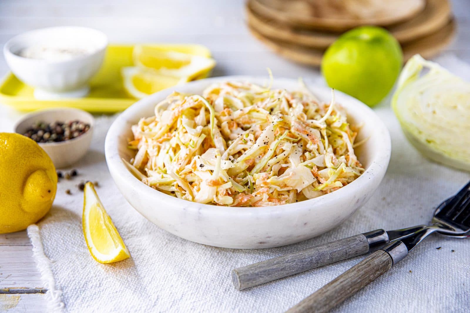 hjemmelaget coleslaw