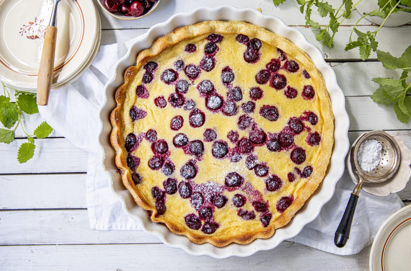 Clafoutis – fransk ovnspannekake