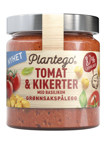 Tomat & kikert grønnsakspålegg