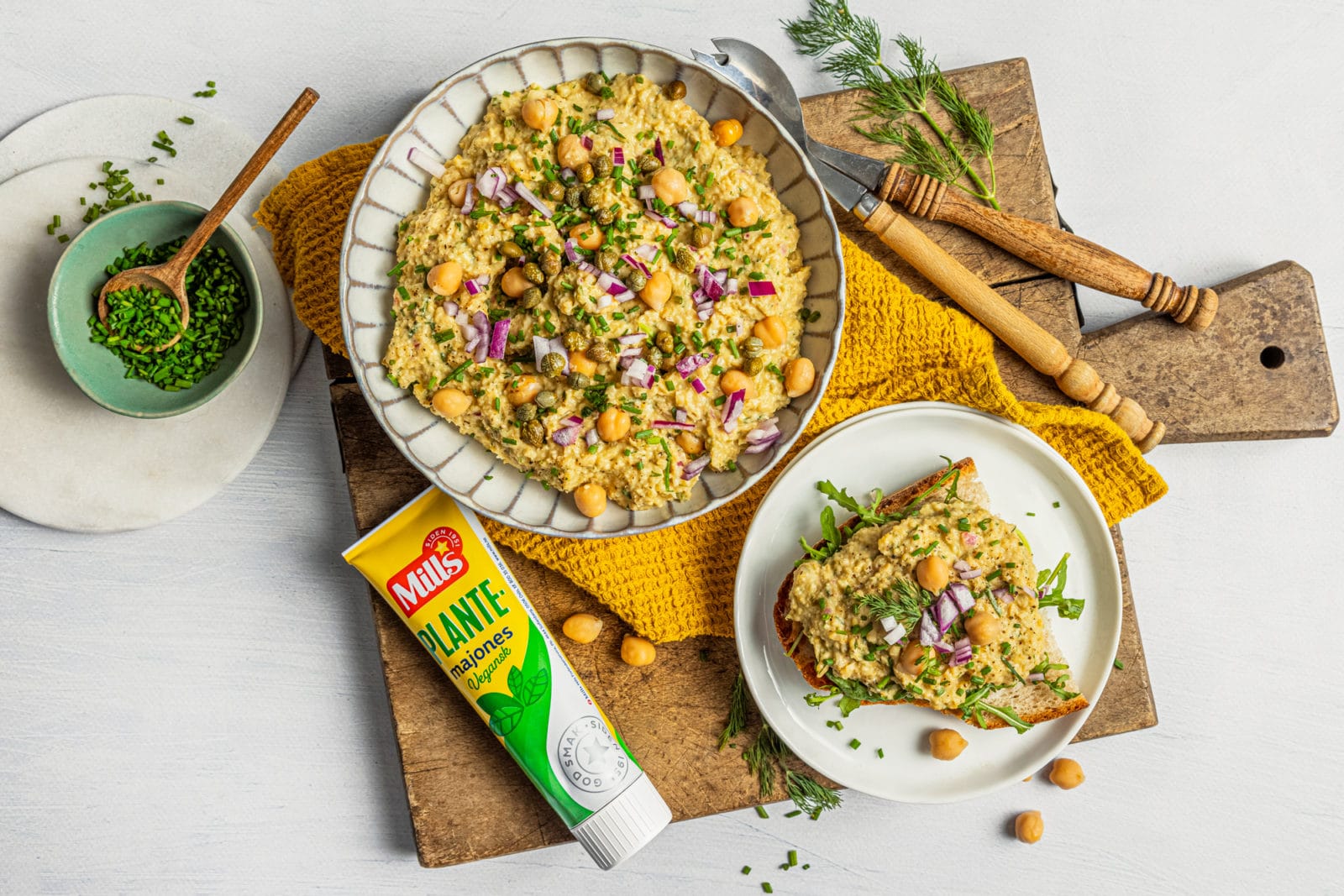 Vegansk tunfisksalat