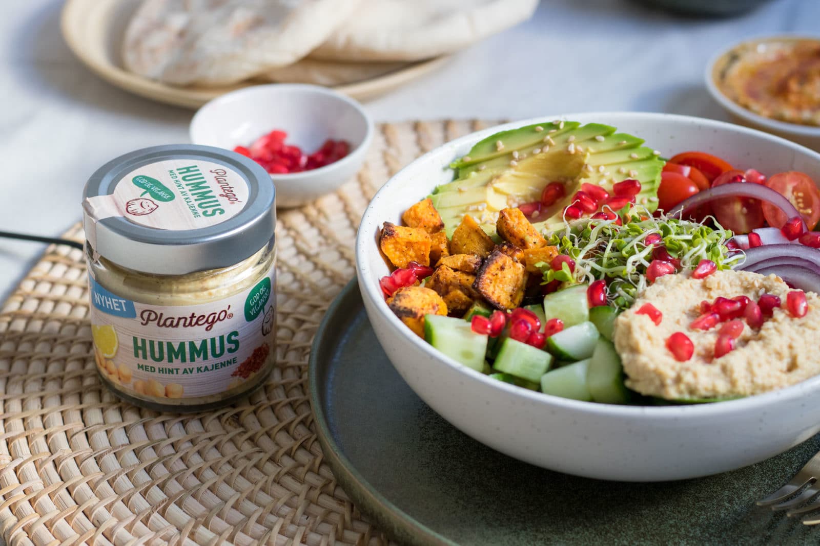 Miljøbilde Plantego' Hummus