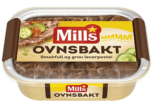 Mills Ovnsbakt Leverpostei