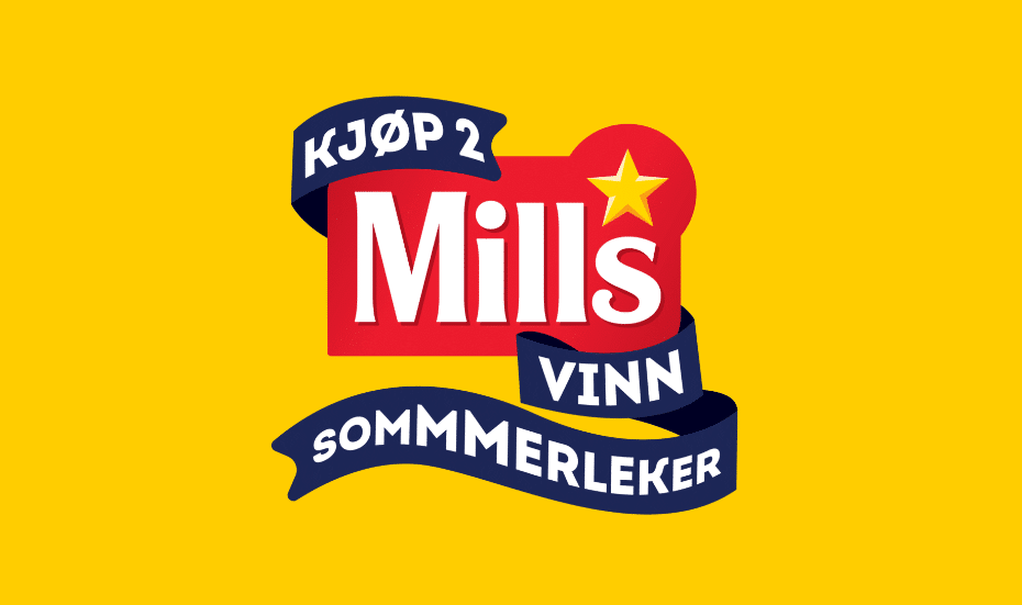 kjøp to millsprodukter, vinn sommerleker