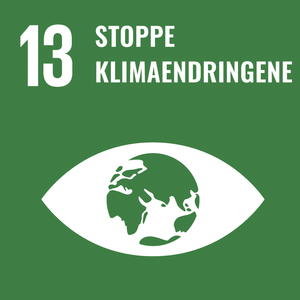 Bærekraftsmål nr 13 stoppe klimaendringene
