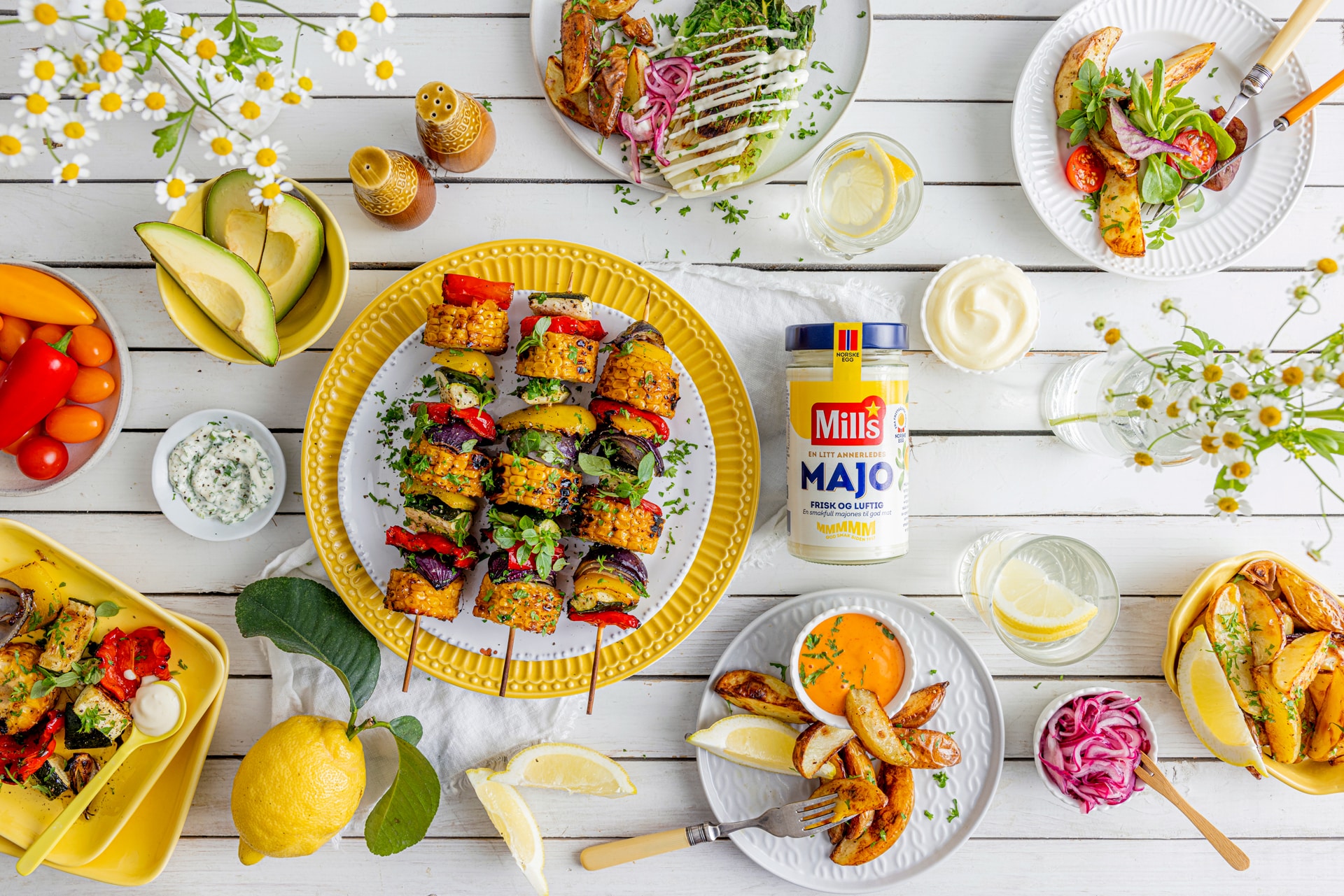 Mills MAJO og grillmat