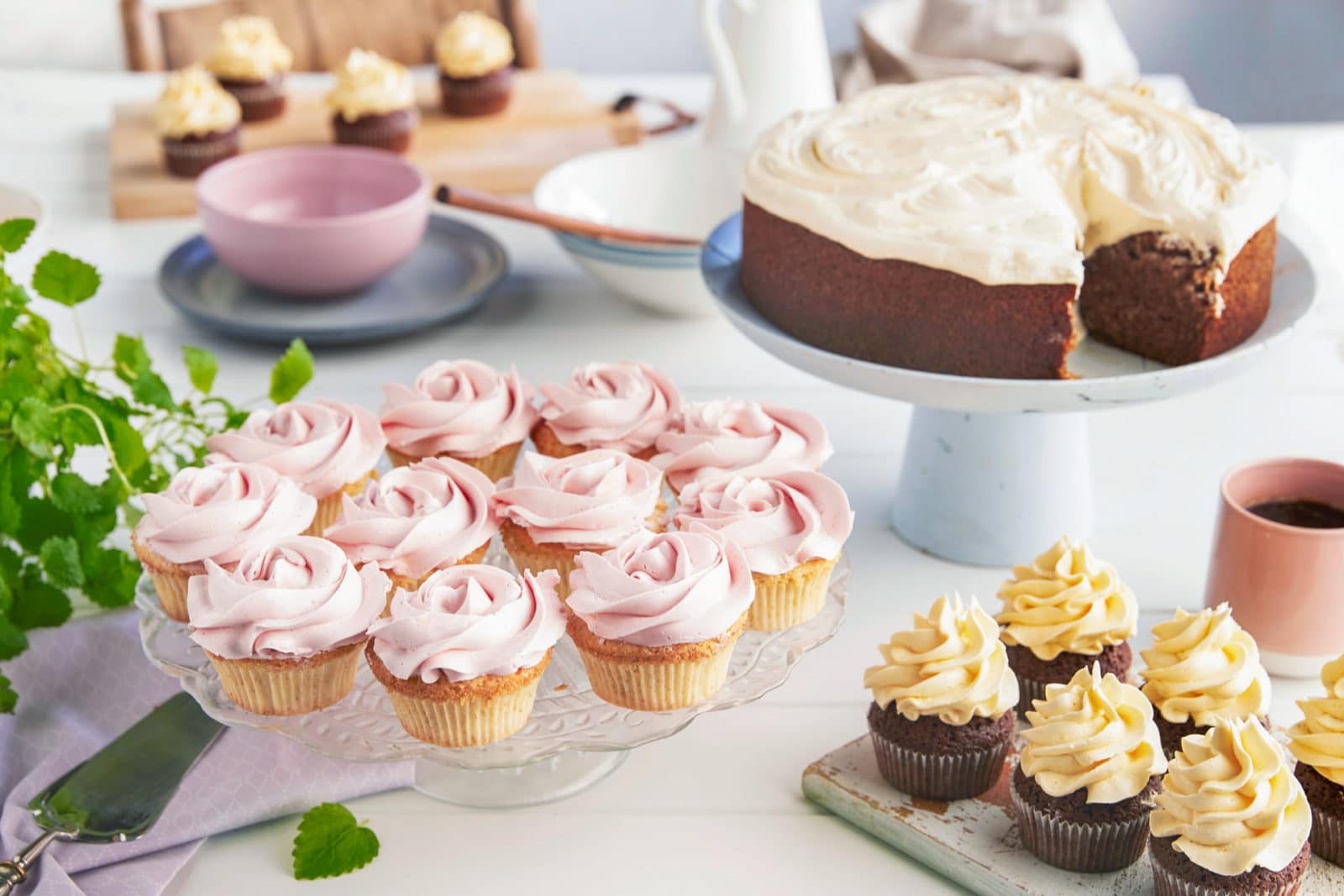 Perfekt glasur på kaker og muffins