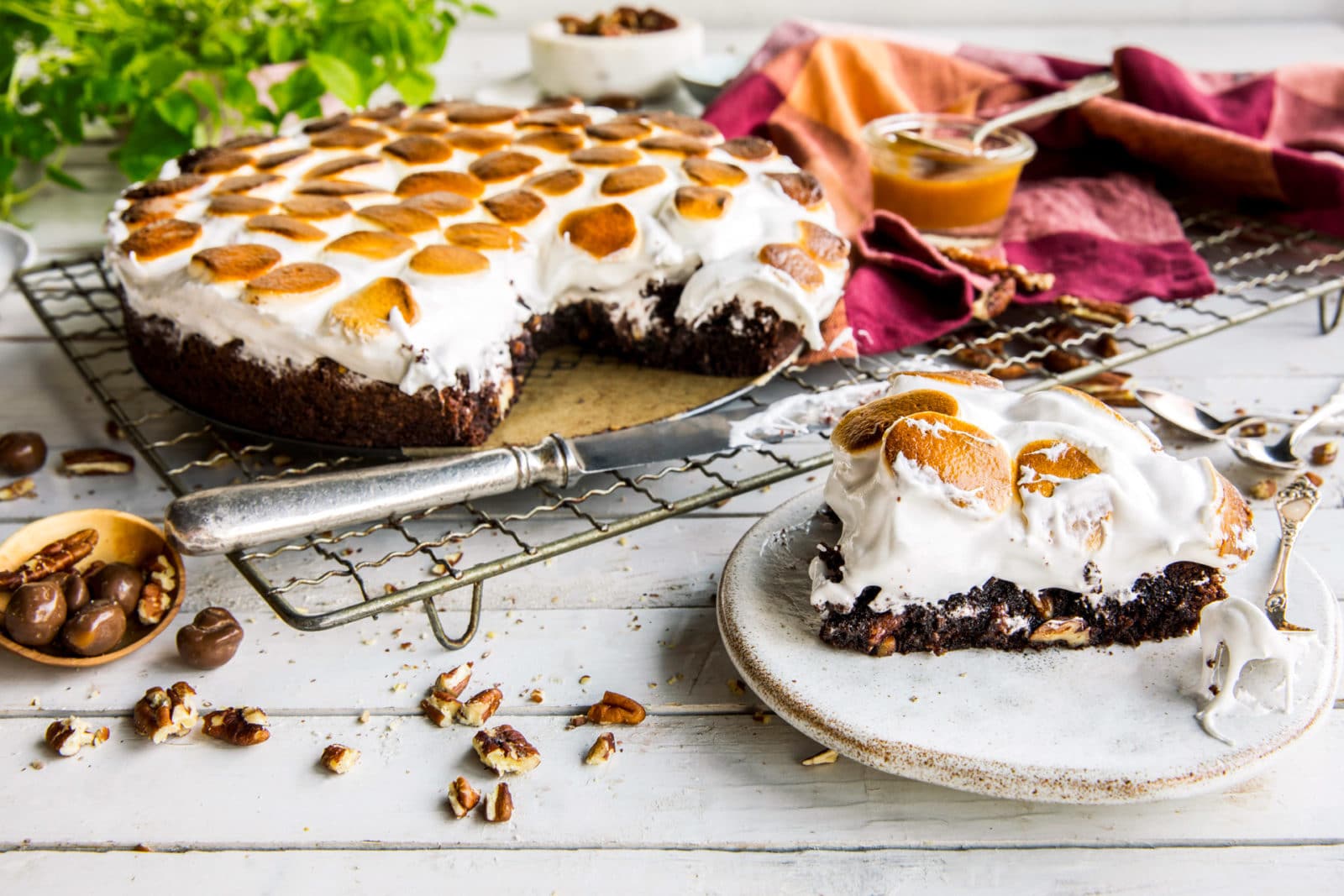 Rocky road brownies