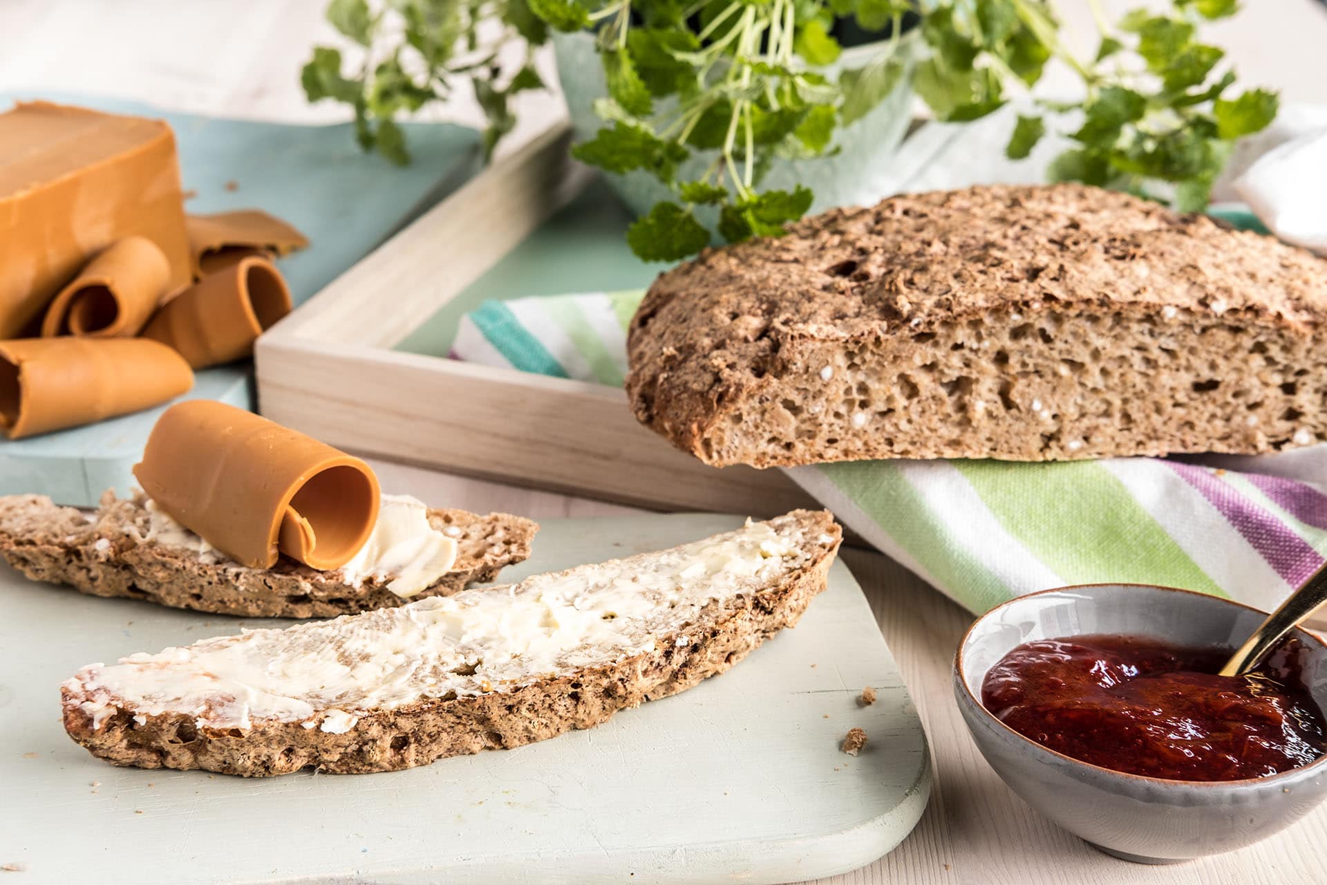 Eltefritt glutenfritt brød