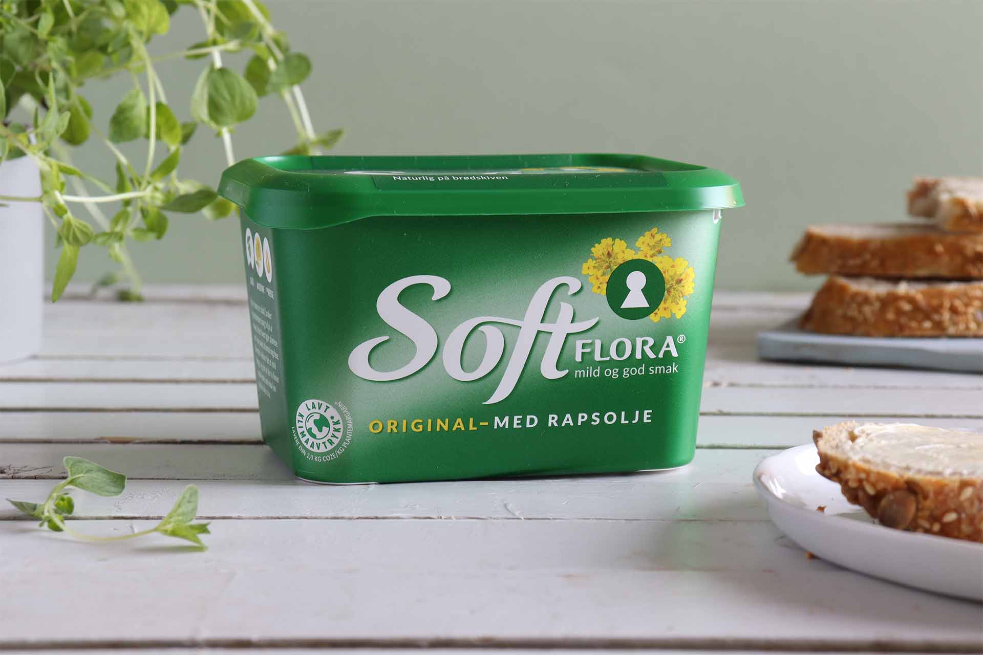 Soft Flora original med klodemerket