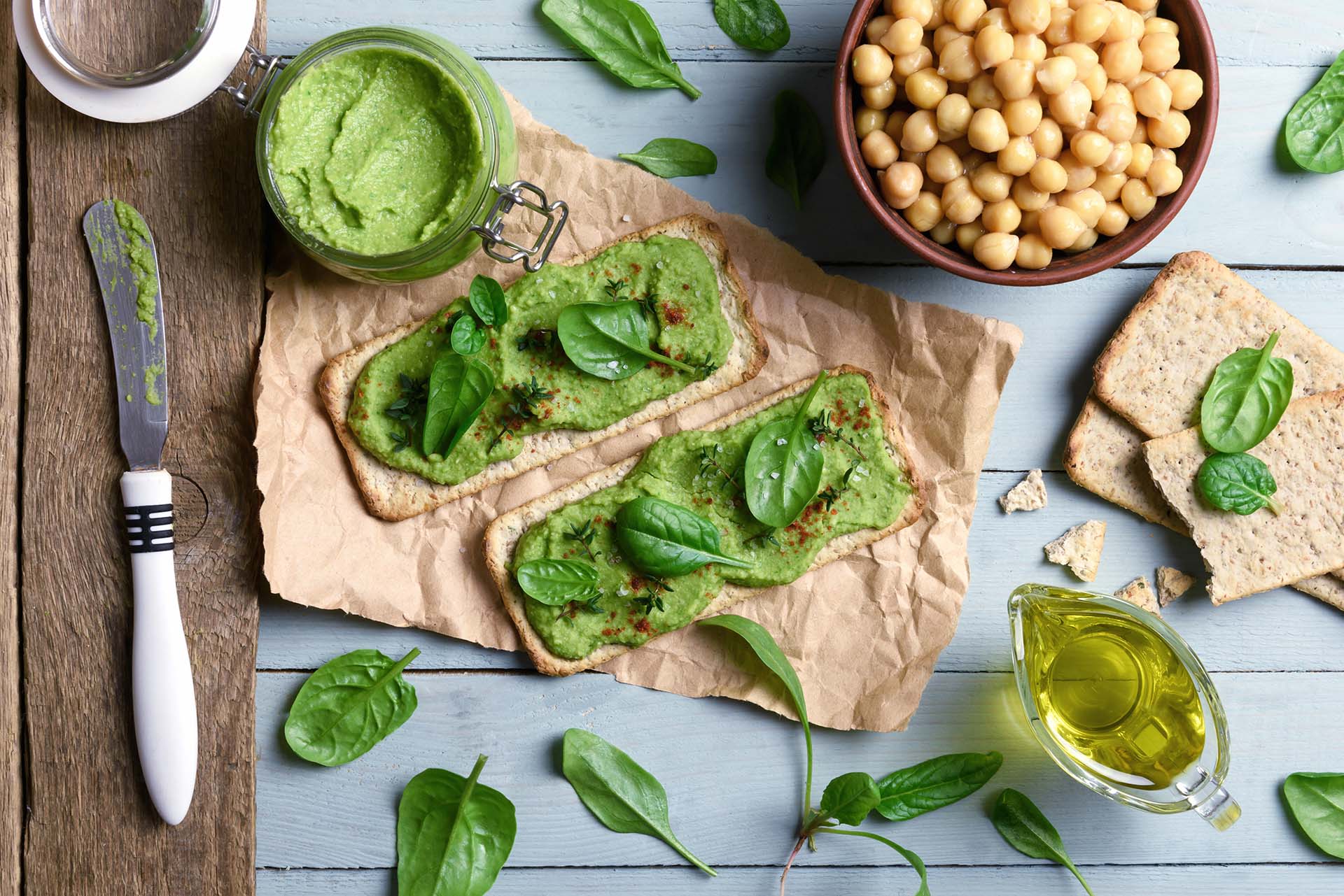 Brød med Plantego' Avokado & Kikert